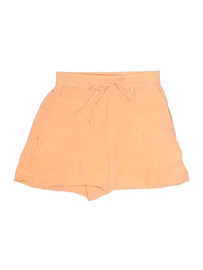 Pre-owned House Of Harlow 1960 Shorts In Orange