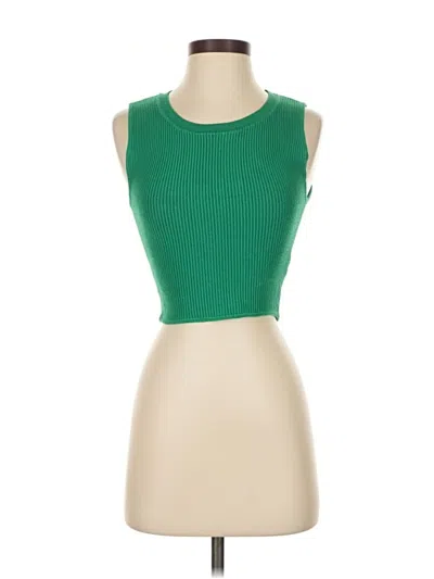 Pre-owned House Of Harlow 1960 Sweater Vest In Green