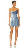 House Of Harlow 1960 X Revolve Balley Mini Dress In Light Blue