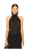 House Of Harlow 1960 X Revolve Cameron Top In Black