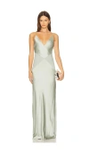 House Of Harlow 1960 X Revolve Cassia Maxi Dress In Green
