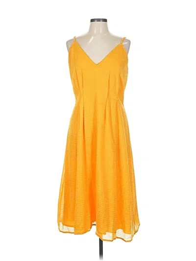 Pre-owned House Of Harlow 1960 X Revolve Casual Dress In Yellow