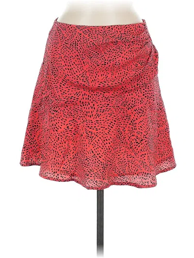Pre-owned House Of Harlow 1960 X Revolve Casual Skirt In Red