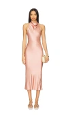 House Of Harlow 1960 X Revolve Charlene Midi Dress In 灰粉色