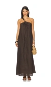 House Of Harlow 1960 X Revolve Faustine Maxi Dress In Brown