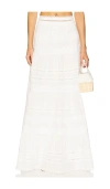 House Of Harlow 1960 X Revolve Felicity Maxi Skirt In White
