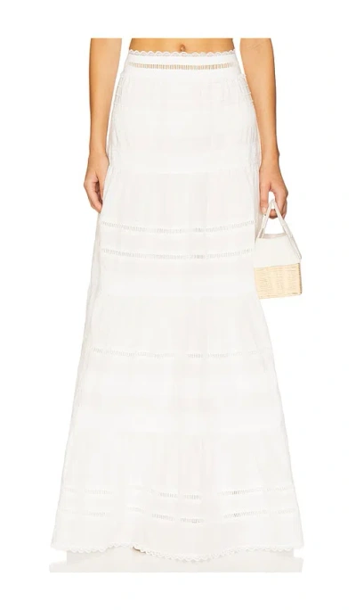 House Of Harlow 1960 X Revolve Felicity Maxi Skirt In White