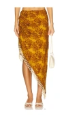 House Of Harlow 1960 X Revolve Gema Midi Skirt In Brown