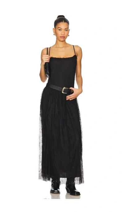 House Of Harlow 1960 X Revolve Ina Maxi Dress In 黑色