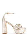 House Of Harlow 1960 X Revolve Jin Platform In Metallic Gold