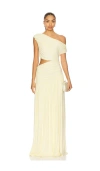 House Of Harlow 1960 X Revolve Lana Gown In Yellow