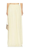 House Of Harlow 1960 X Revolve Lana Maxi Skirt In White