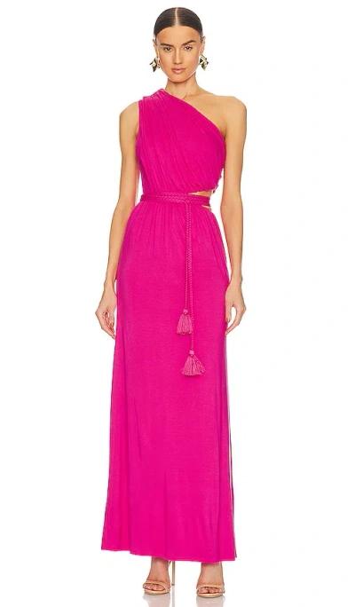 House Of Harlow 1960 Kleid Lera In Fuchsia