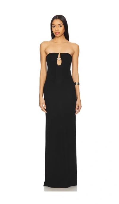 House Of Harlow 1960 X Revolve Macie Maxi Dress In 黑色