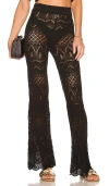 House Of Harlow 1960 X Revolve Mardee Pant In Black
