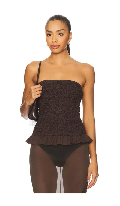 House Of Harlow 1960 X Revolve Mila Top In Brown