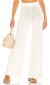 House Of Harlow 1960 X Sofia Richie Ryleigh Crochet Pant In Cream