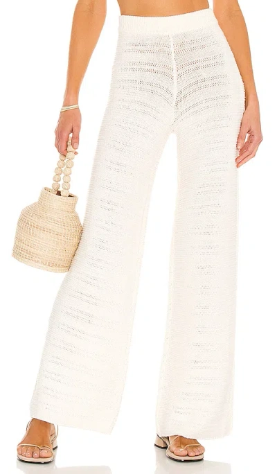 House Of Harlow 1960 X Sofia Richie Ryleigh Crochet Pant In Cream