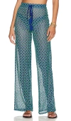 House Of Harlow 1960 X Revolve Saskia Pant In Blue Multi