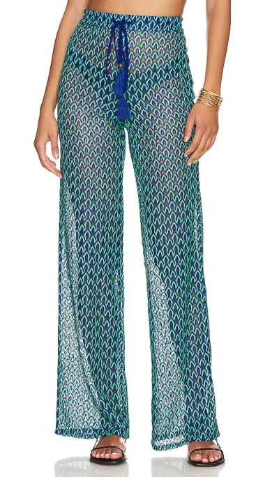 House Of Harlow 1960 X Revolve Saskia Pant In Blue Multi