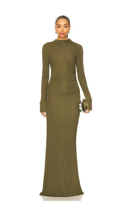 House Of Harlow 1960 X Revolve Suki Gown In Green