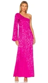House Of Harlow 1960 X Revolve Ulrich Maxi Dress In Fuchsia