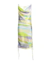 House Of Holland Woman Midi Dress Light Yellow Size Xl Polyester In Yellow