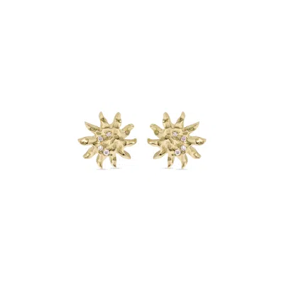 House Of Klara Women's Gold Helios Earrings