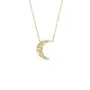 House Of Klara Women's Gold Luna Necklace In Gold