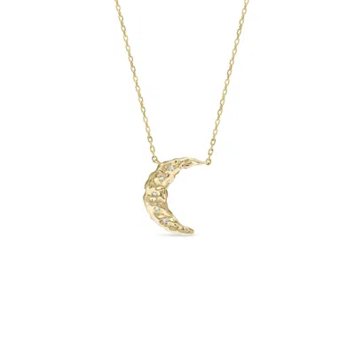 House Of Klara Women's Gold Luna Necklace