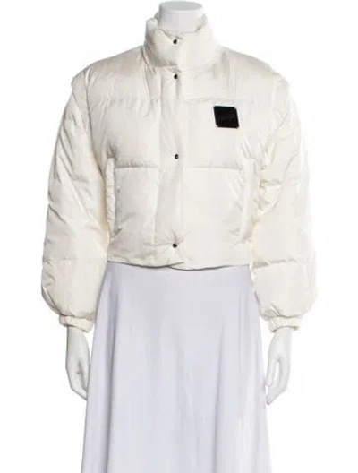 Pre-owned House Of Mua Mua Down Jacket In Neutral