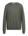 House Of Paul Rosen Man Sweater Military Green Size 3xl Wool