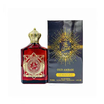 House Of Perfumes Men's Glorious Oud Ambari Edp 3.4 oz Fragrances 6295886351252 In White