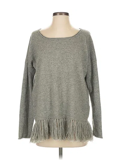 Pre-owned House Of Pom Wool Pullover Sweater In Gray