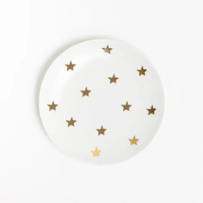 House Of Revelry Charmed Star Salad Plate Set In White