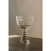 House Of Revelry Fluted Goblet Set Of Four In Transparent