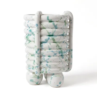 House Of Revelry The Higher Roller Vase In White