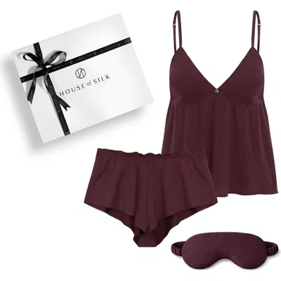 House Of Silk Cheri Set In Purple