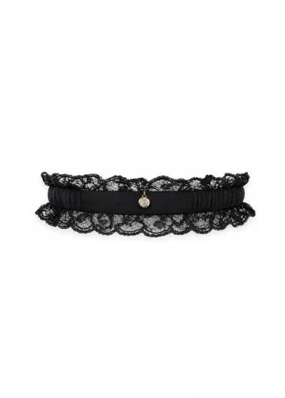 House Of Silk Mary Garter In Black