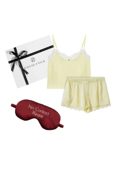 House Of Silk No Contact Gift Set In Yellow