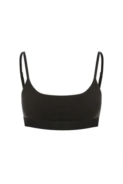 House Of Silk Nora Extra Soft Modal Bralette In Black