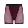 House Of Silk Red Fleur Tulle Men's Boxer Burgundy In Red