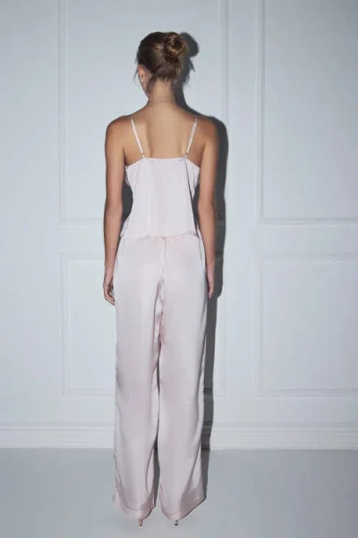 House Of Silk Rosalia Camisole Set In Dusty Pink