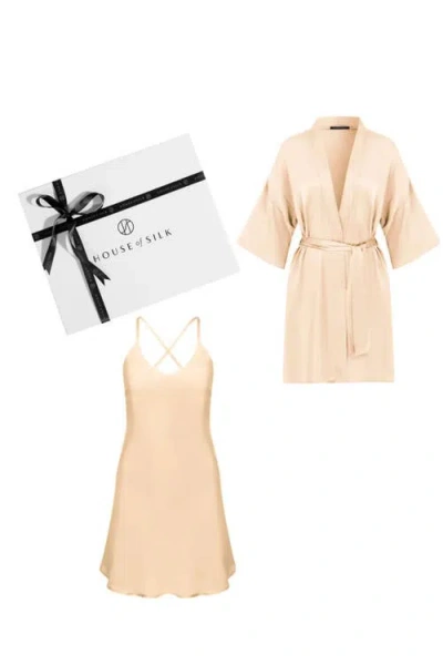 House Of Silk Silky Satin Gift Set In Pink