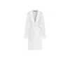 House Of Silk Women's Béatrice Satin Robe White