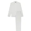 House Of Silk Women's Ella Soft Viscose Pyjama Suit White In White