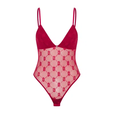 House Of Silk Women's Kleo Bodysuit Claret Red