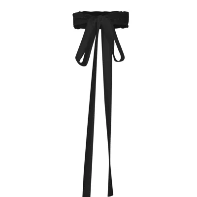 House Of Silk Women's Monica Thigh Garter Black