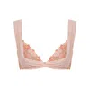 House Of Silk Women's Pink / Purple Florina Lace Tulle Bra Salmon In Pink/purple