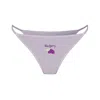 House Of Silk Women's Pink / Purple Sangria Berry Panty Lilac In Pink/purple